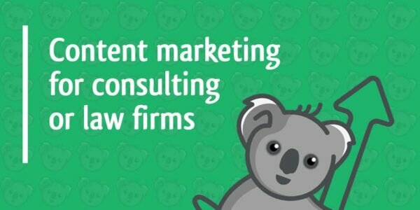 content marketing for consulting or law firms